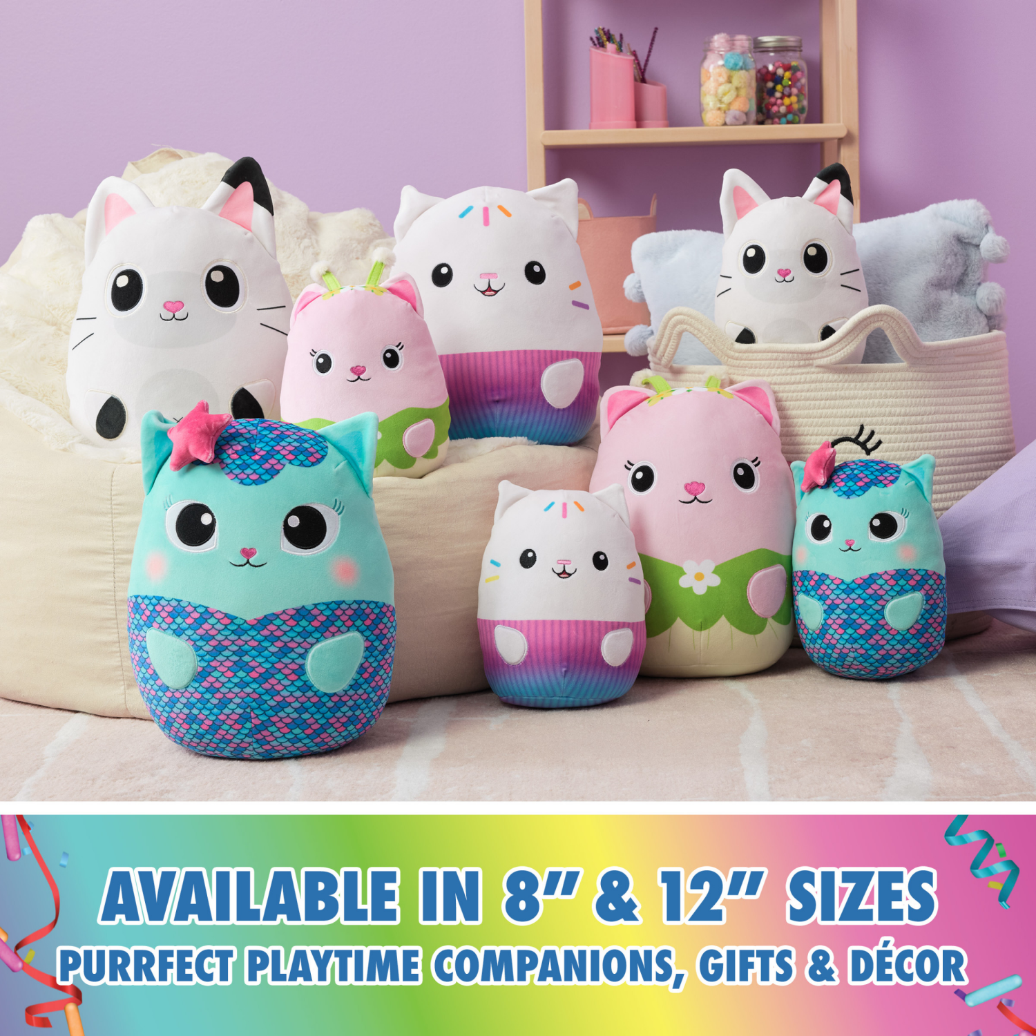 slide 2 of 7, Gabby Trend Plush Cakey 8in 1 Each (Styles May Vary), 1 ct