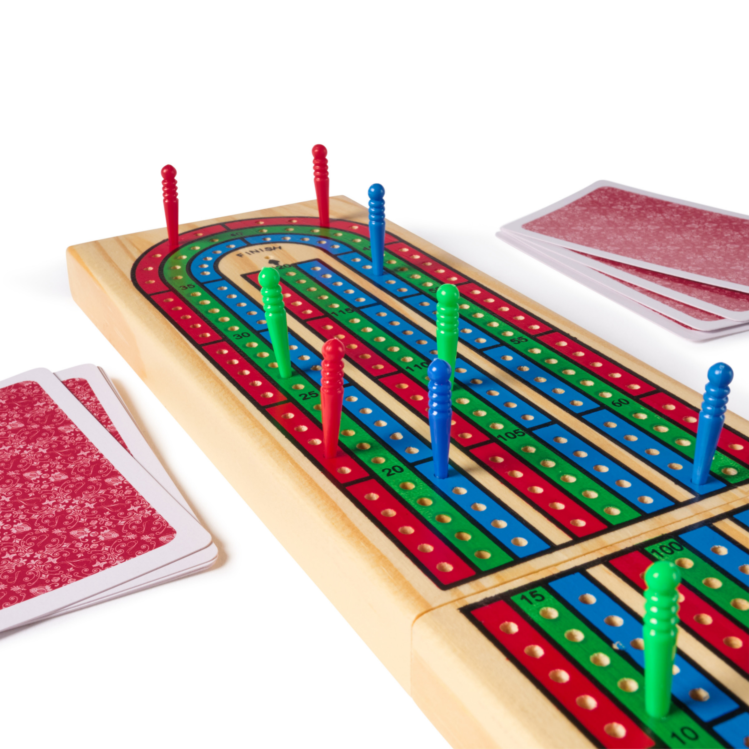 slide 4 of 4, Spin Master Games, Cardinal Classics, Solid Wood Cribbage, Classic Strategy Game 1 Each, 1 ct