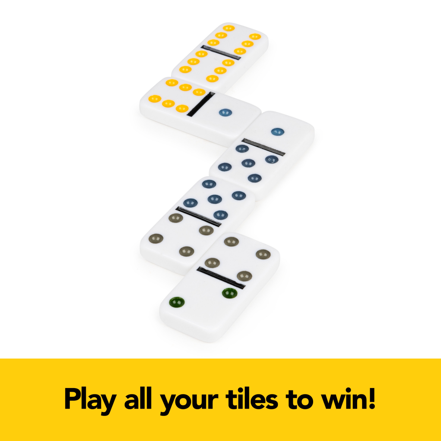 slide 2 of 7, Spin Master Games, Cardinal Classics Mexican Train Dominoes Set Tile Board Game 1 Each, 1 ct