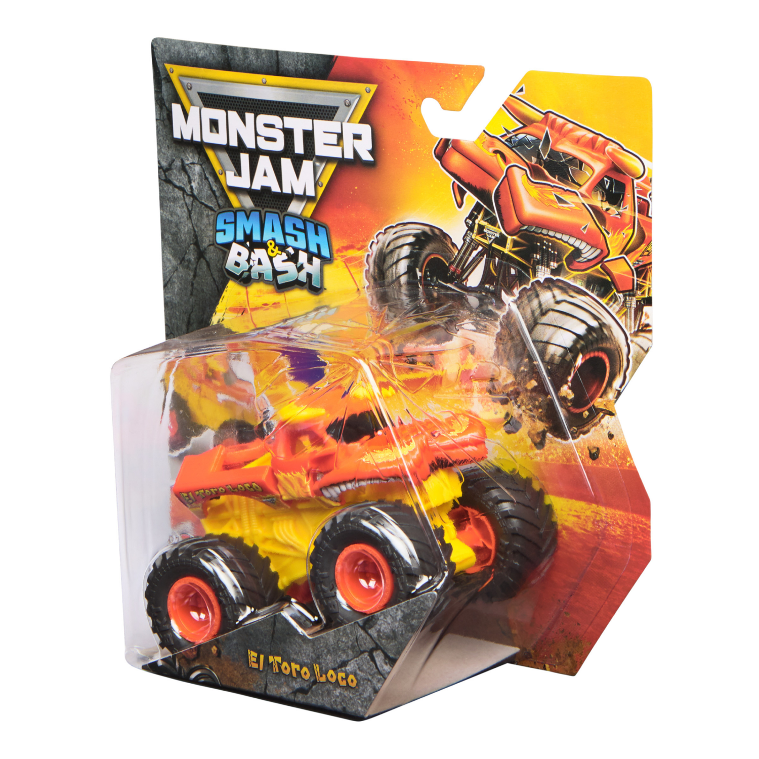 slide 3 of 8, Monster Jam Smash and Bash, 1:64 Die Cast Truck, Styles May Vary, 1 Each, 1 ct