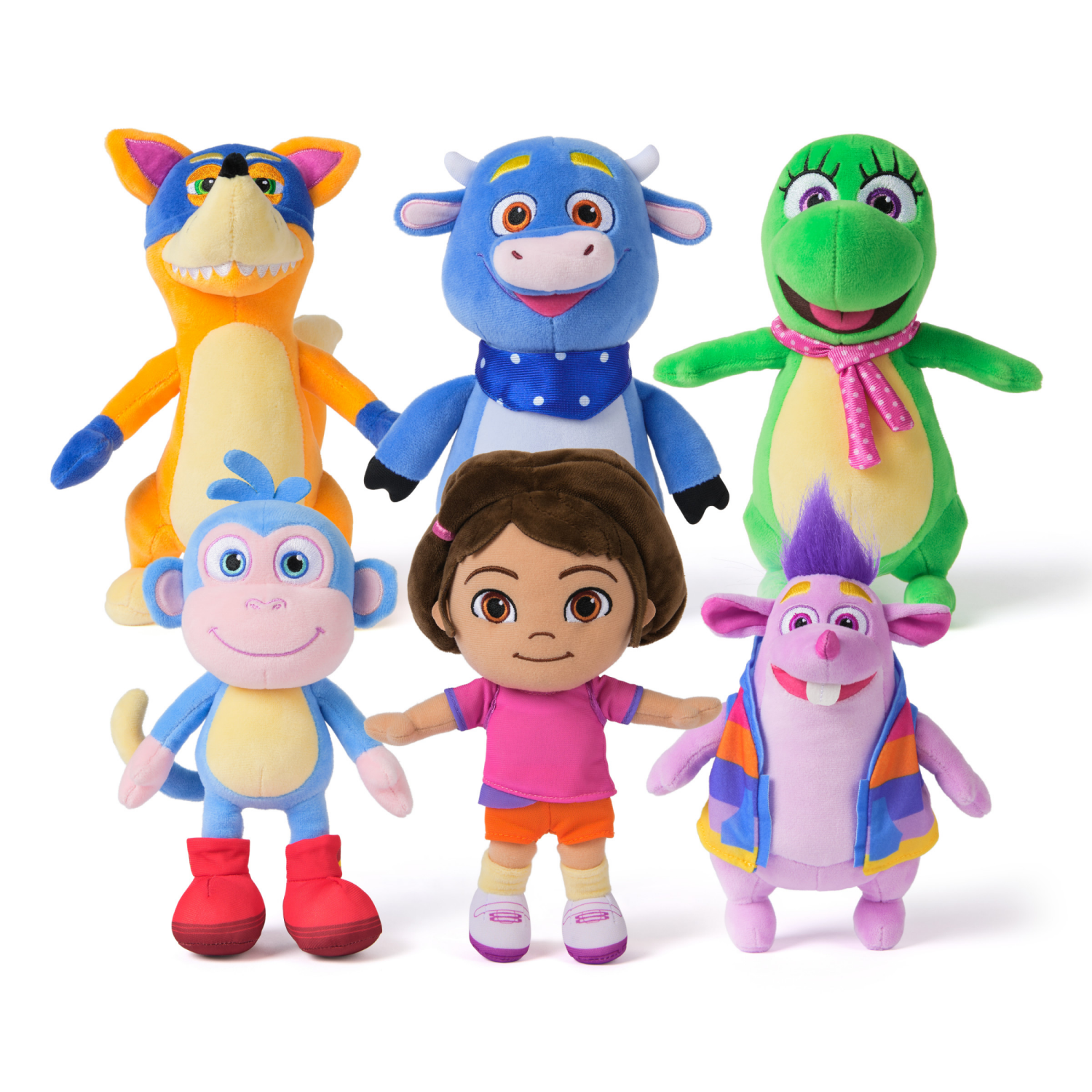 slide 3 of 8, Dora the Explorer Core Basic Plush Ast, 1 ct