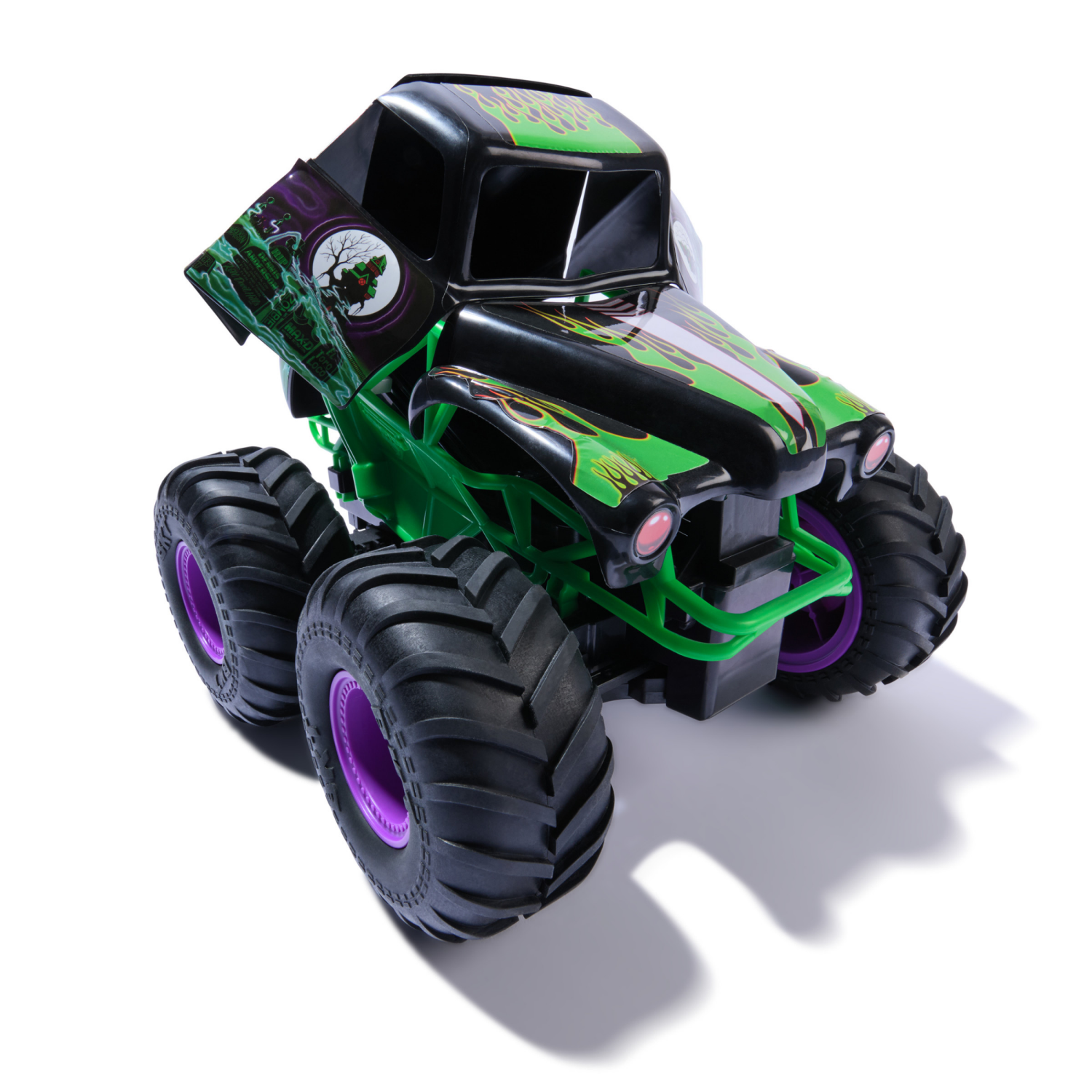 slide 3 of 6, Monster Jam Official Smash N Bash Grave Digger RC 1to15 Monster Truck, 1 Each, 1 ct