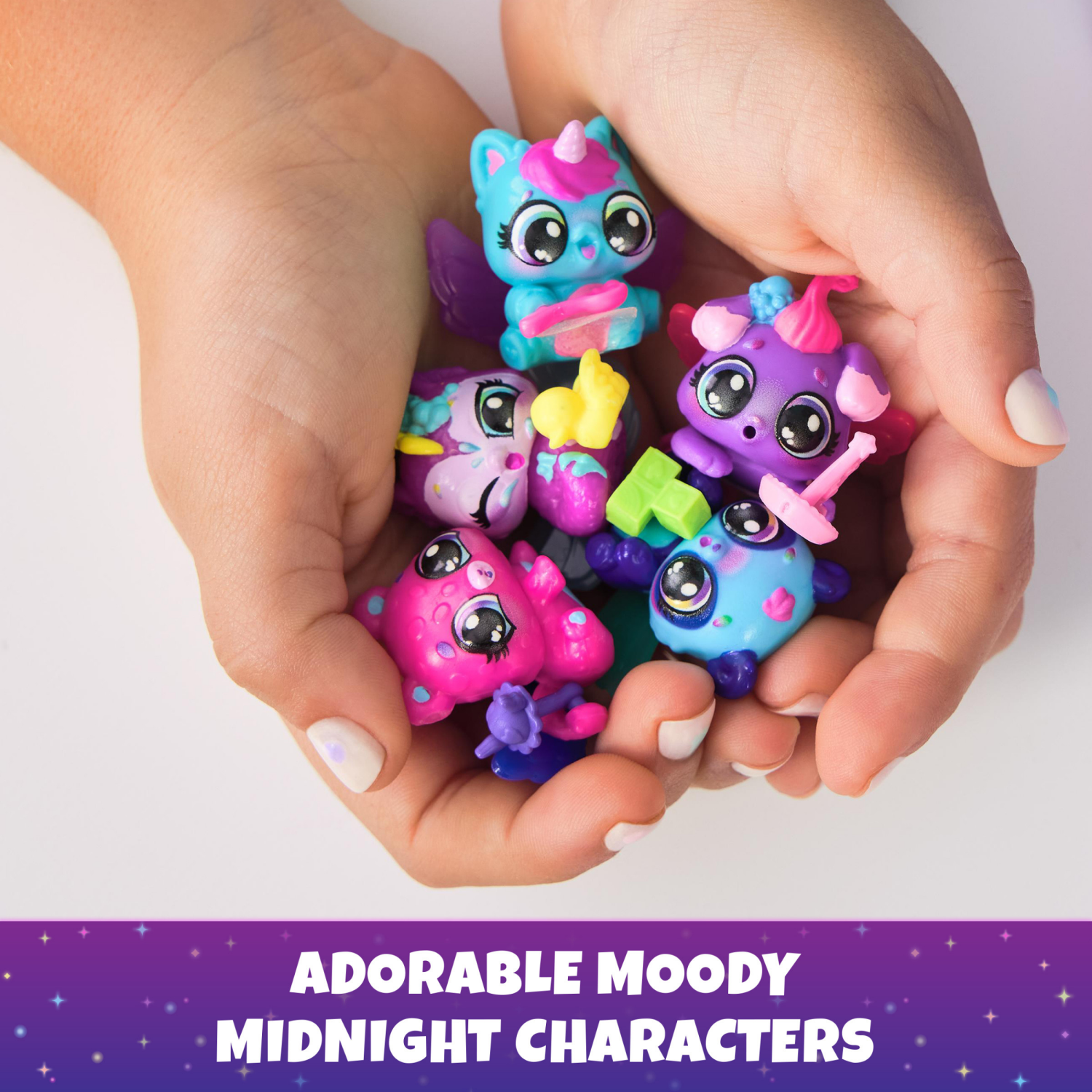 slide 4 of 8, Hatchimals Alive, Neon Rainbow Egg Carton Toy with 5 Mini Figures in Color Reveal 1 Set, 1 ct