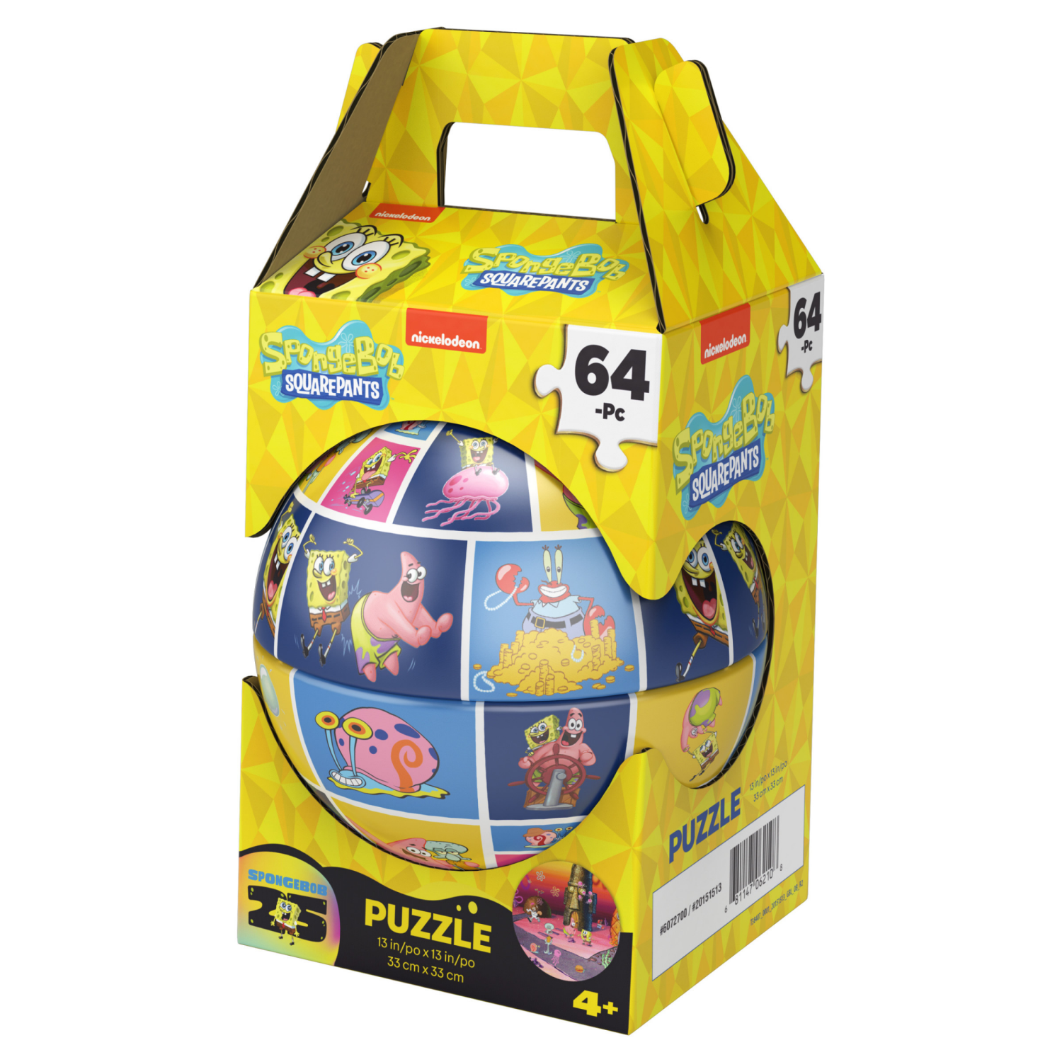 slide 5 of 7, Spin Master Games 64Piece Puzzle Sphere, Round Puzzle, Puzzles for Preschoolers (Styles May Vary) 1 Each, 64 ct