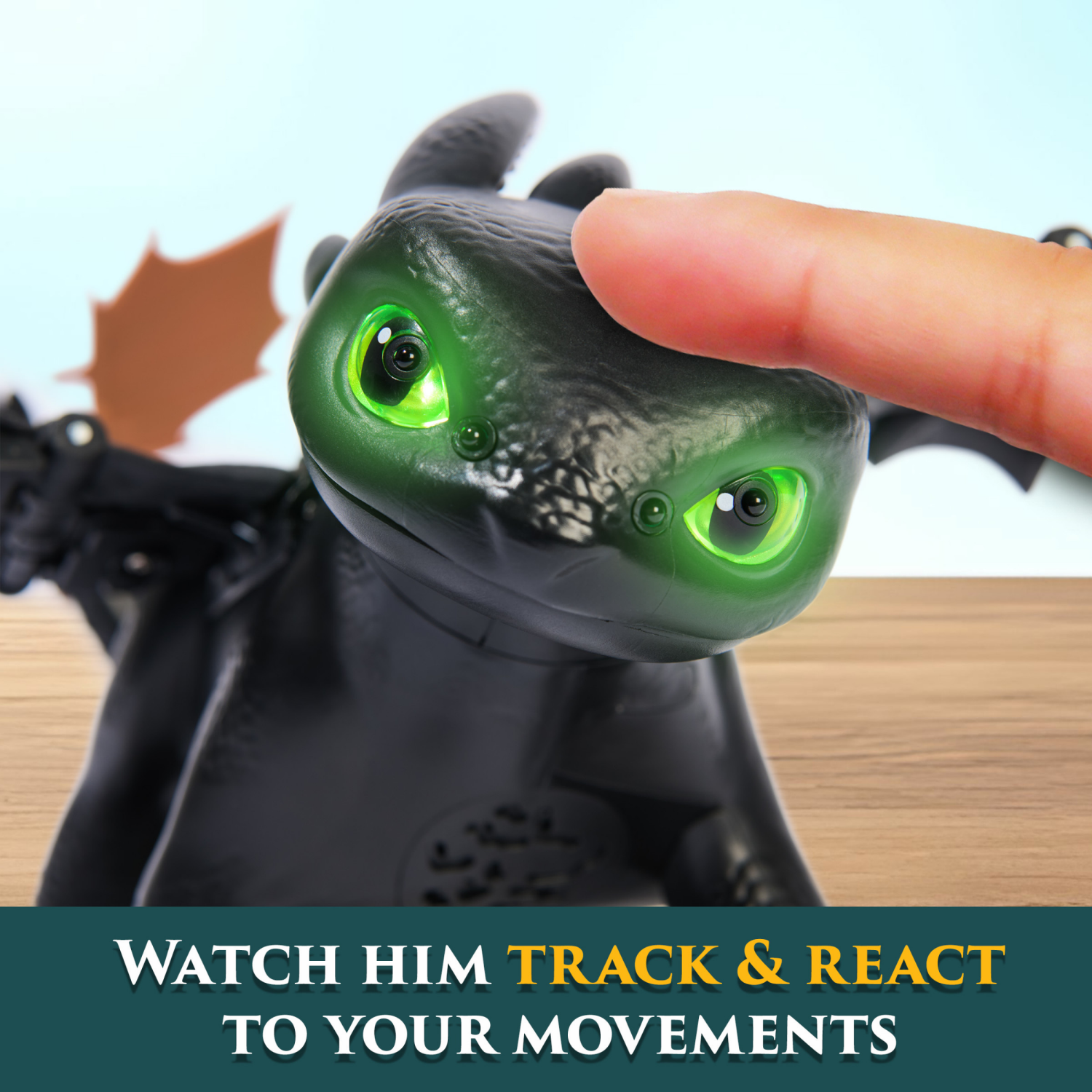 slide 2 of 8, How to Train Your Dragon Toothless Interactive Pet Action Figure, 1 ct