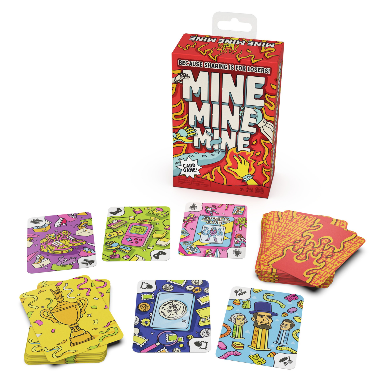 slide 8 of 8, Spin Master Games Mine Mine Mine Card Game, 1 ct