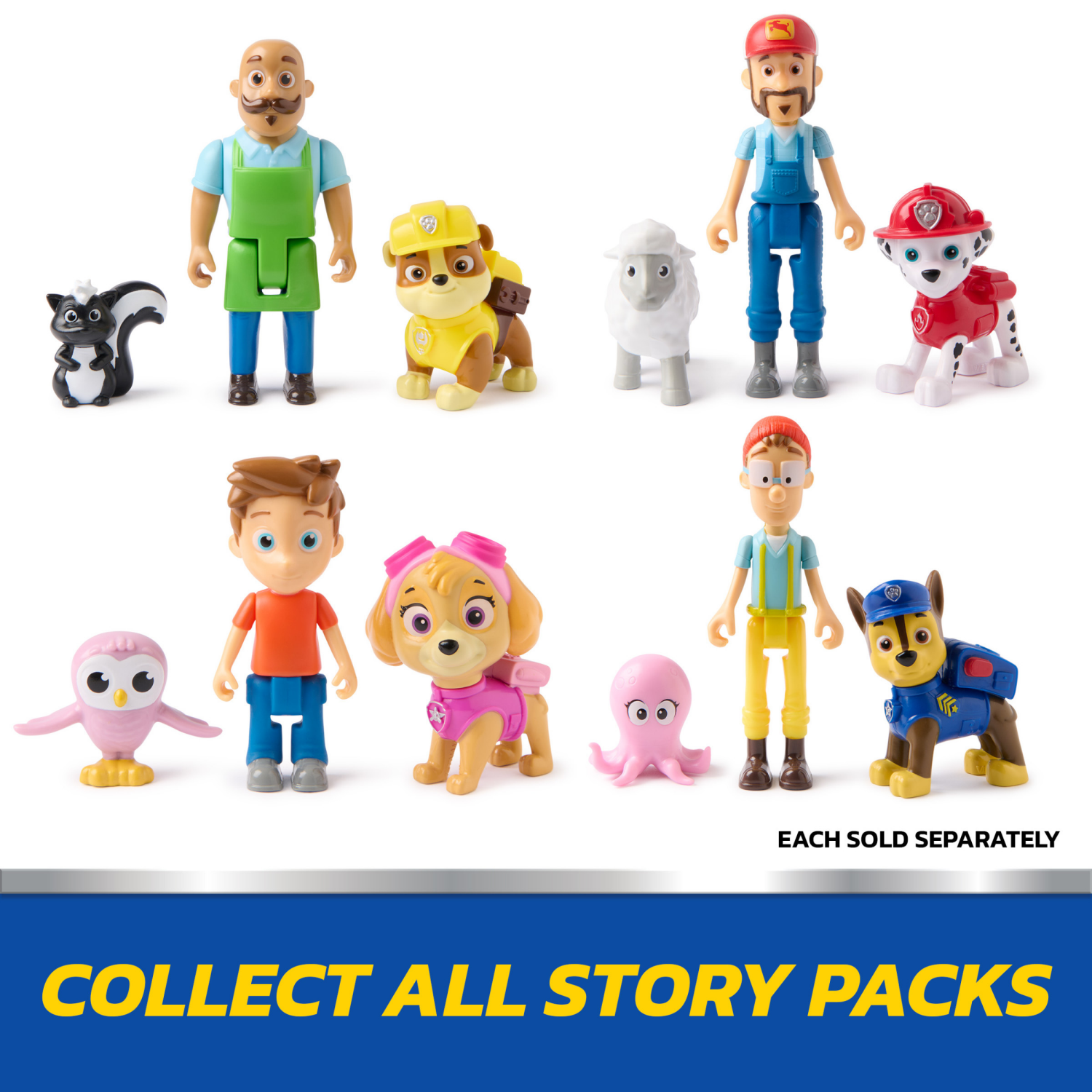slide 3 of 7, PAW Patrol Story Figure Pack Ast, 1 ct