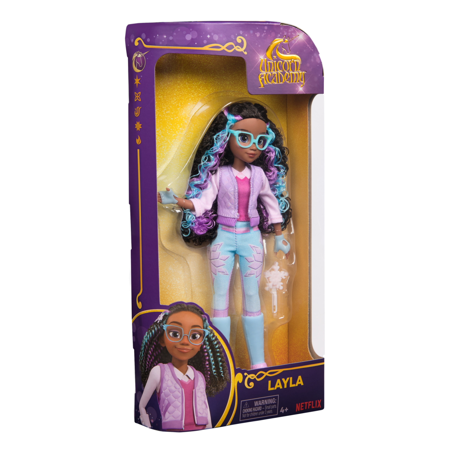 slide 3 of 8, Unicorn Academy, Doll with Highlighted Hair, 7 Fashion Accessories & Hair Styling Tool, 9.5, Dolls & Unicorn Toys for Girls Ages 4 and up (Styles May Vary), 1 ct