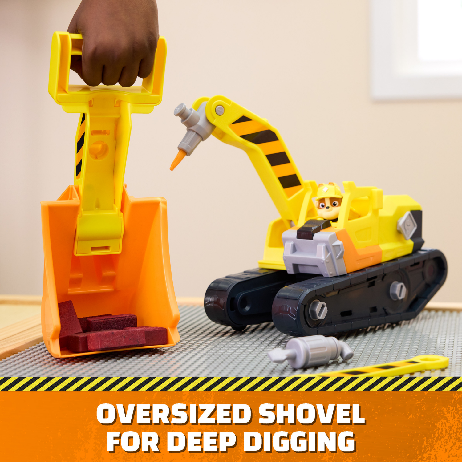 slide 2 of 7, Rubble and Crew Rubbles Deluxe Tool Vehicle, 1 ct