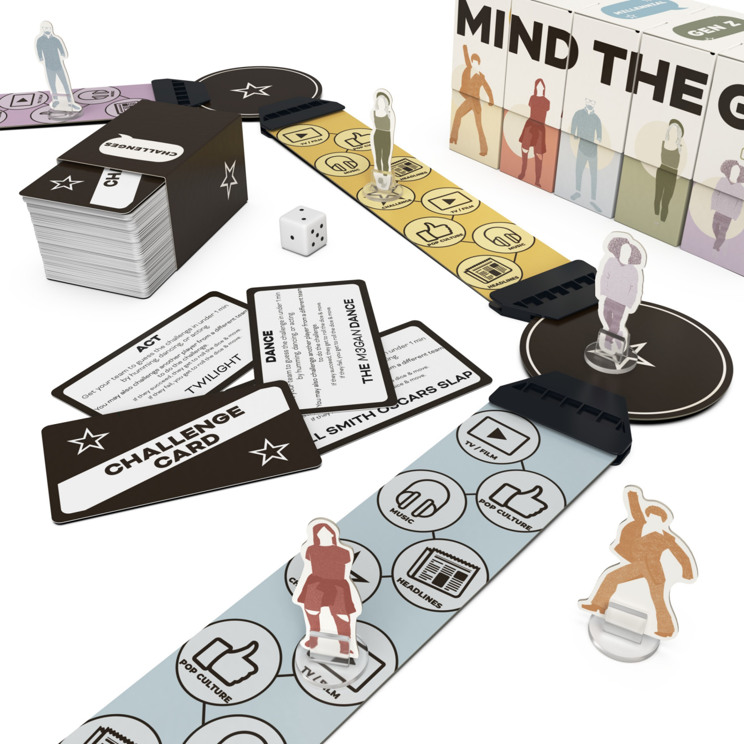 slide 5 of 5, Mind the Gap Trivia Board Game, 1 ct