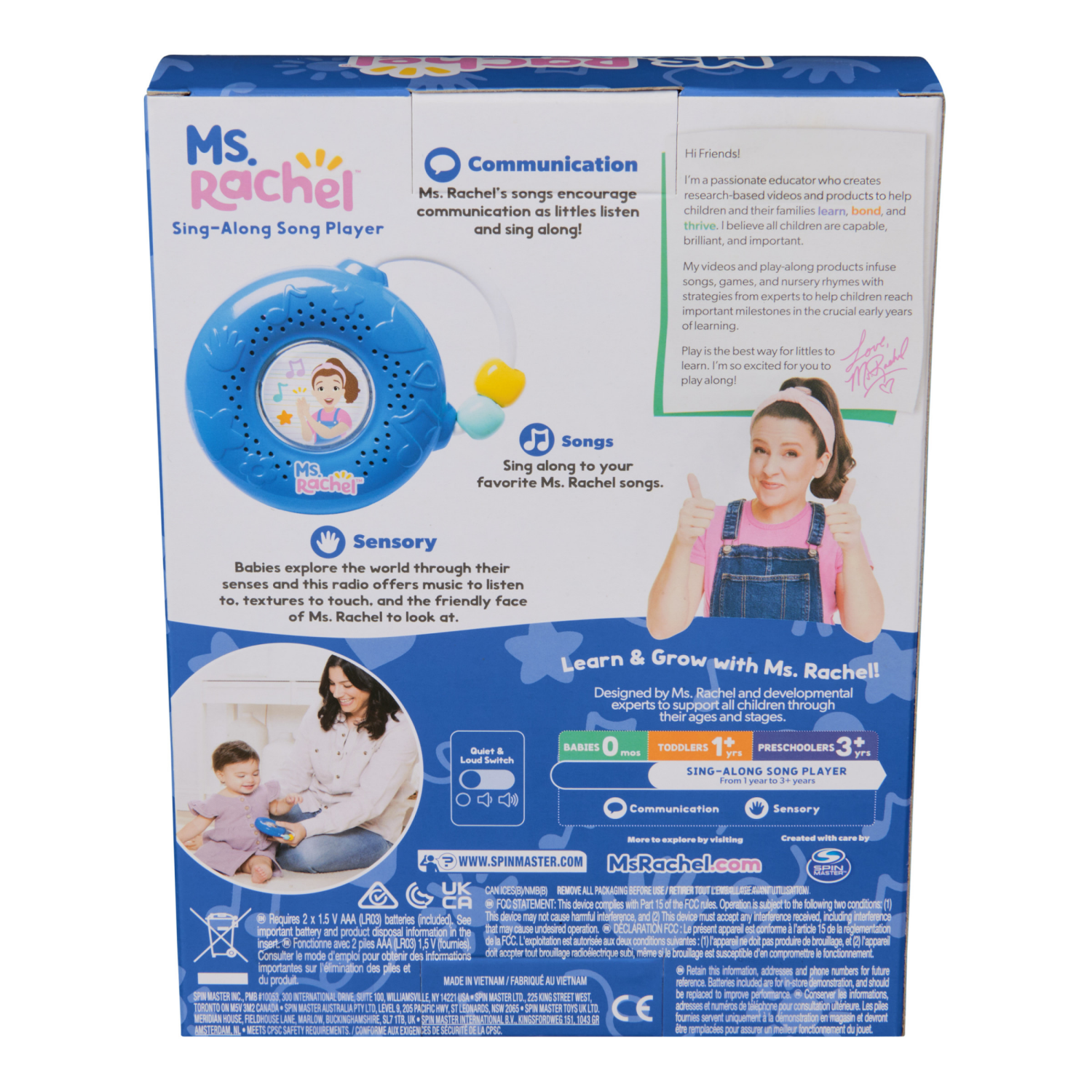 slide 8 of 8, Ms Rachel Radio, 1 ct