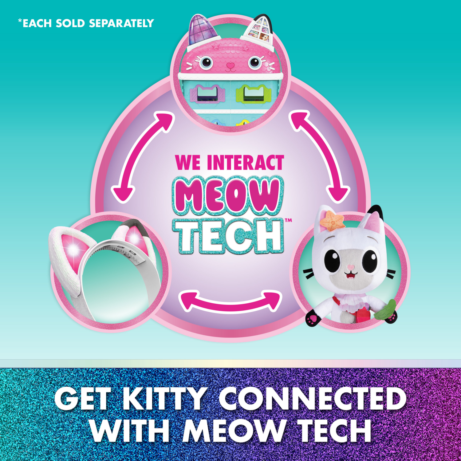 slide 3 of 6, Gabby Dollhouse Movie Feature Plush, 1 ct