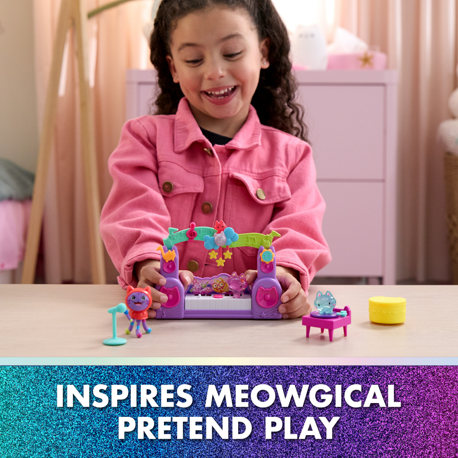 slide 8 of 8, Gabby Dollhouse Movie Story Set Music, 1 ct