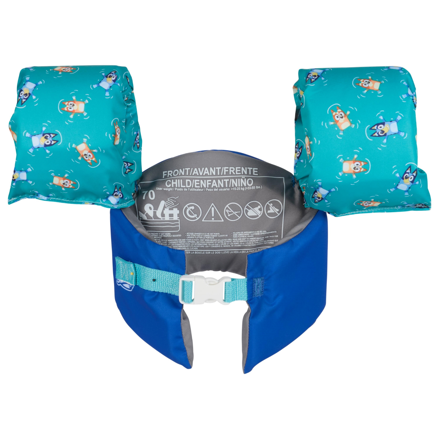 slide 2 of 2, Swimways Bluey Swim Trainer, 1 ct