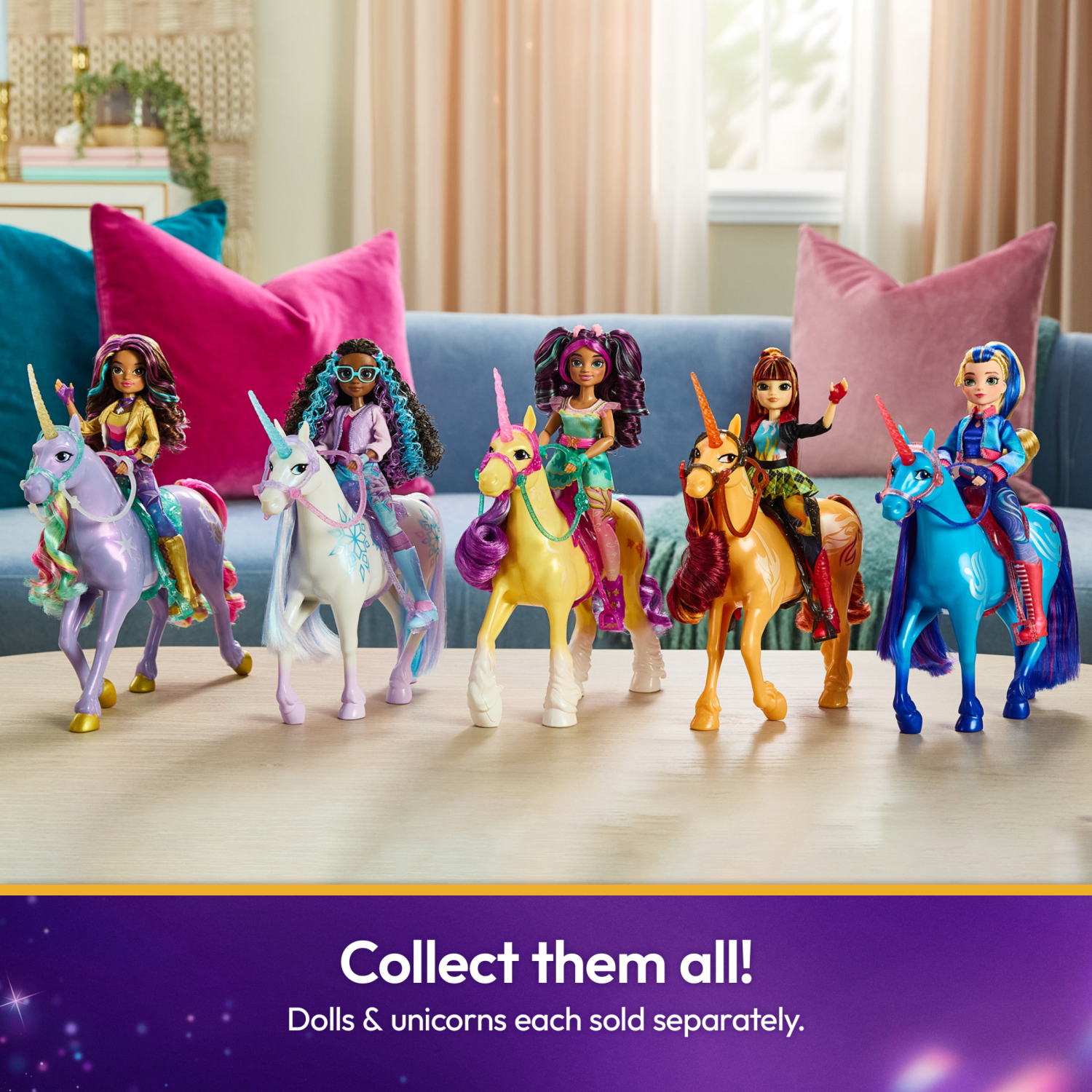 slide 4 of 7, Unicorn Academy 11in Unicorn, Styles Will Vary, 1 Each, 11 in