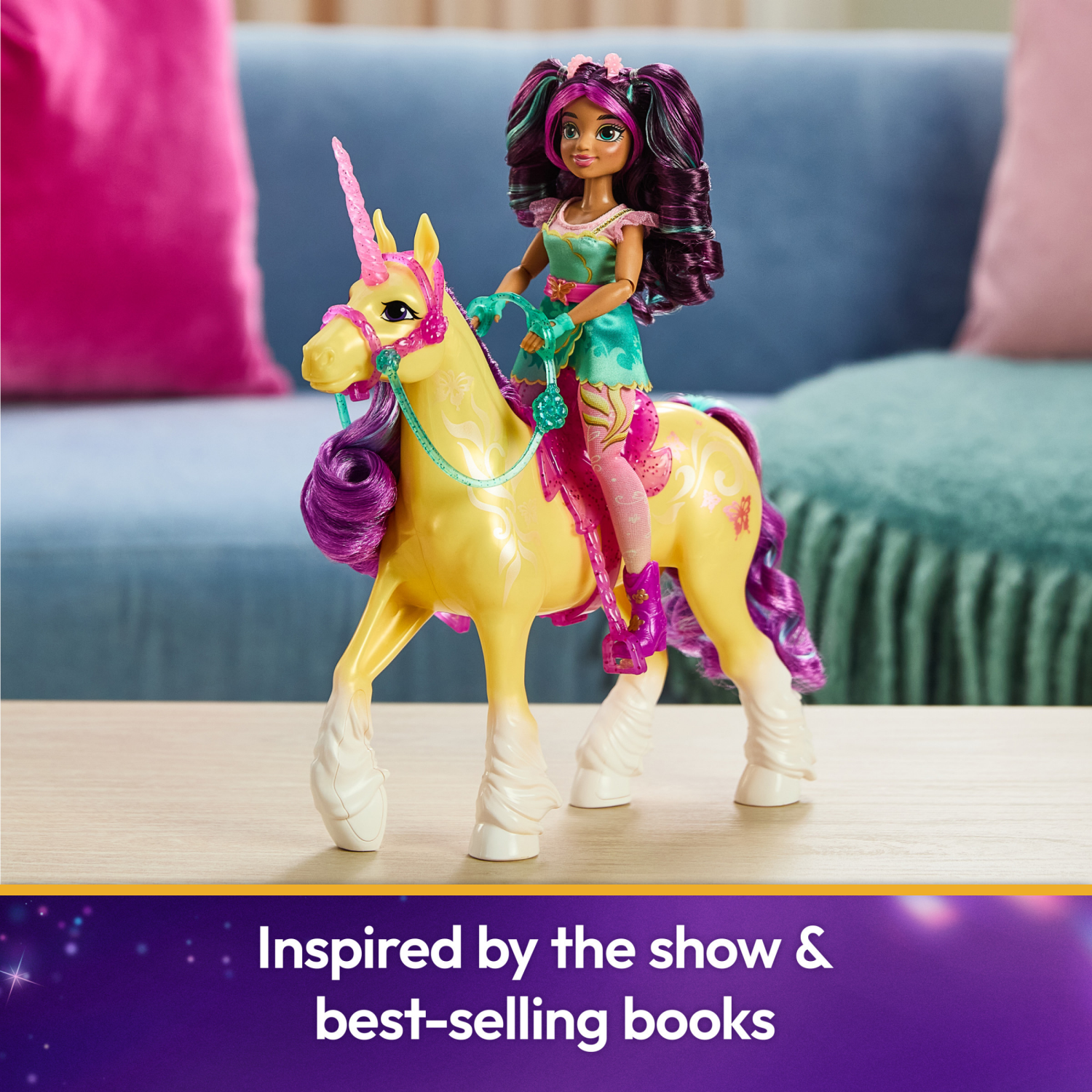 slide 7 of 7, Unicorn Academy 11in Unicorn, Styles Will Vary, 1 Each, 11 in