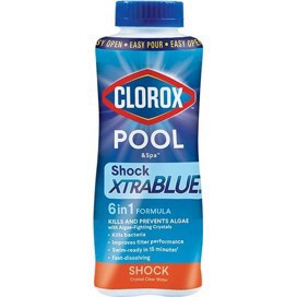 slide 1 of 13, Clorox Shock XtraBlue - 1lb, 1 lb