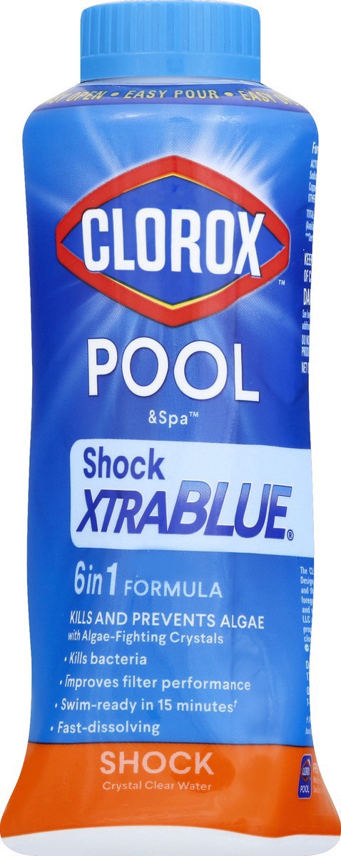 slide 8 of 13, Clorox Shock XtraBlue - 1lb, 1 lb