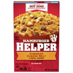Hamburger Helper, Cheddar Cheese Melt, 4.7 oz box
