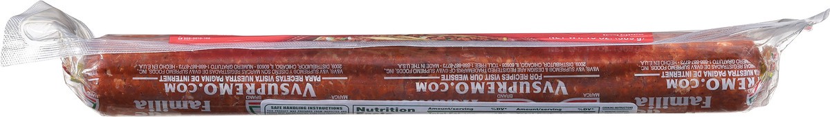 slide 3 of 9, Supremo Authentic Mexican-Style Original Picante Beef Chorizo 13 oz, 13 oz