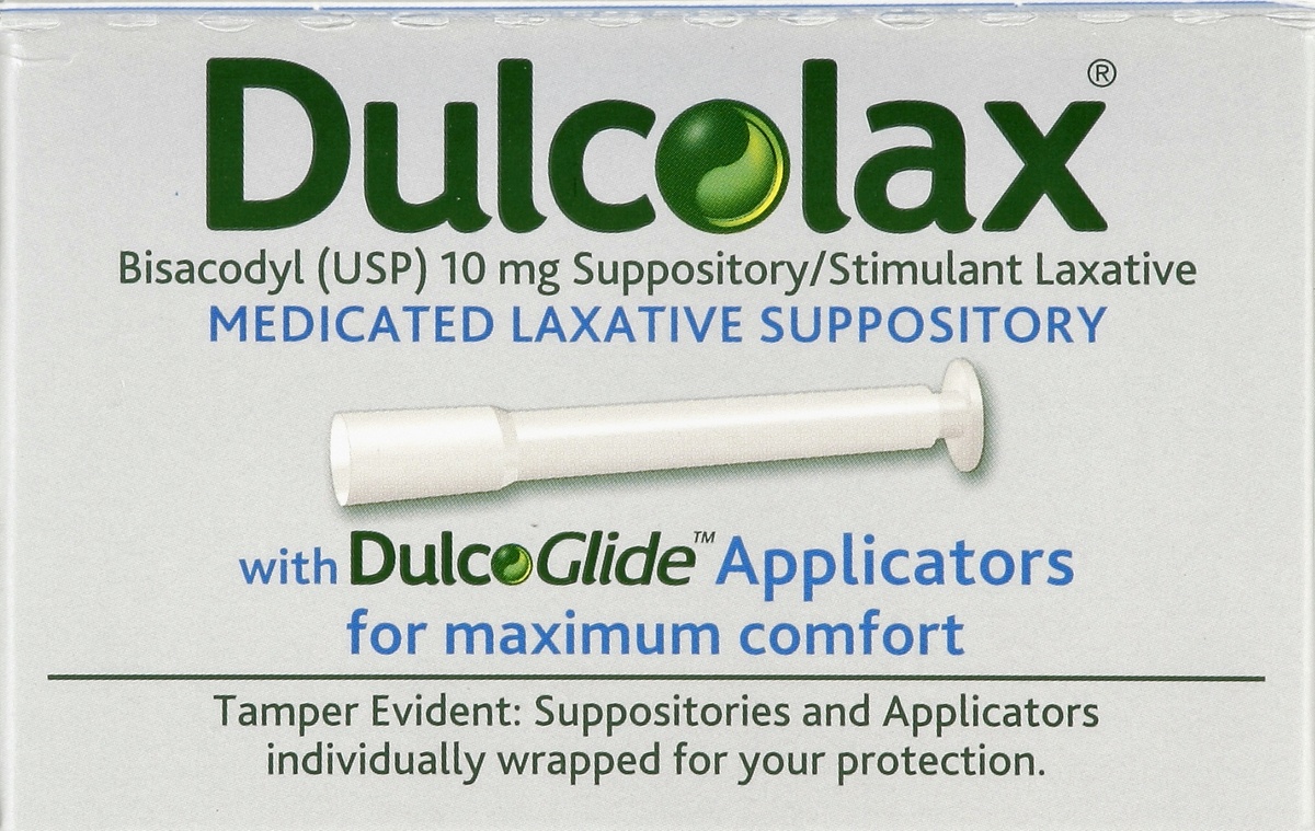 Dulcolax Medicated Laxative Suppository