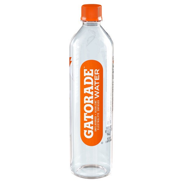 slide 1 of 1, Gatorade Water Purified Water With Electrolytes For Taste 23.7 Fl Oz, 700 ml