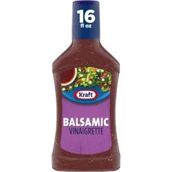 Kraft Balsamic Vinaigrette, 16 fl oz Bottle