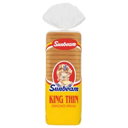 Sunbeam King Thin White Bread, 20 oz