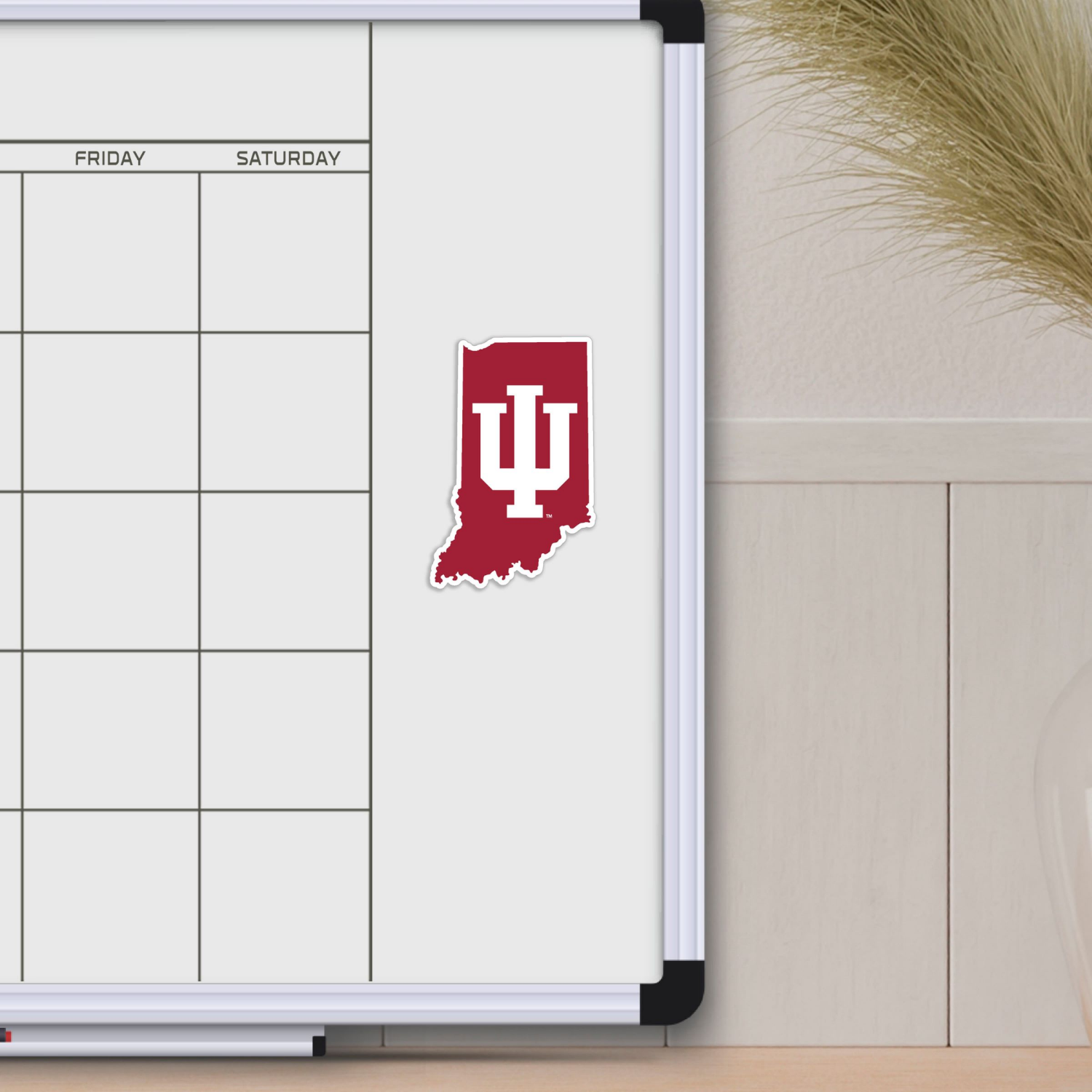 slide 2 of 2, Fanmats State Decal Indiana, 1 ct