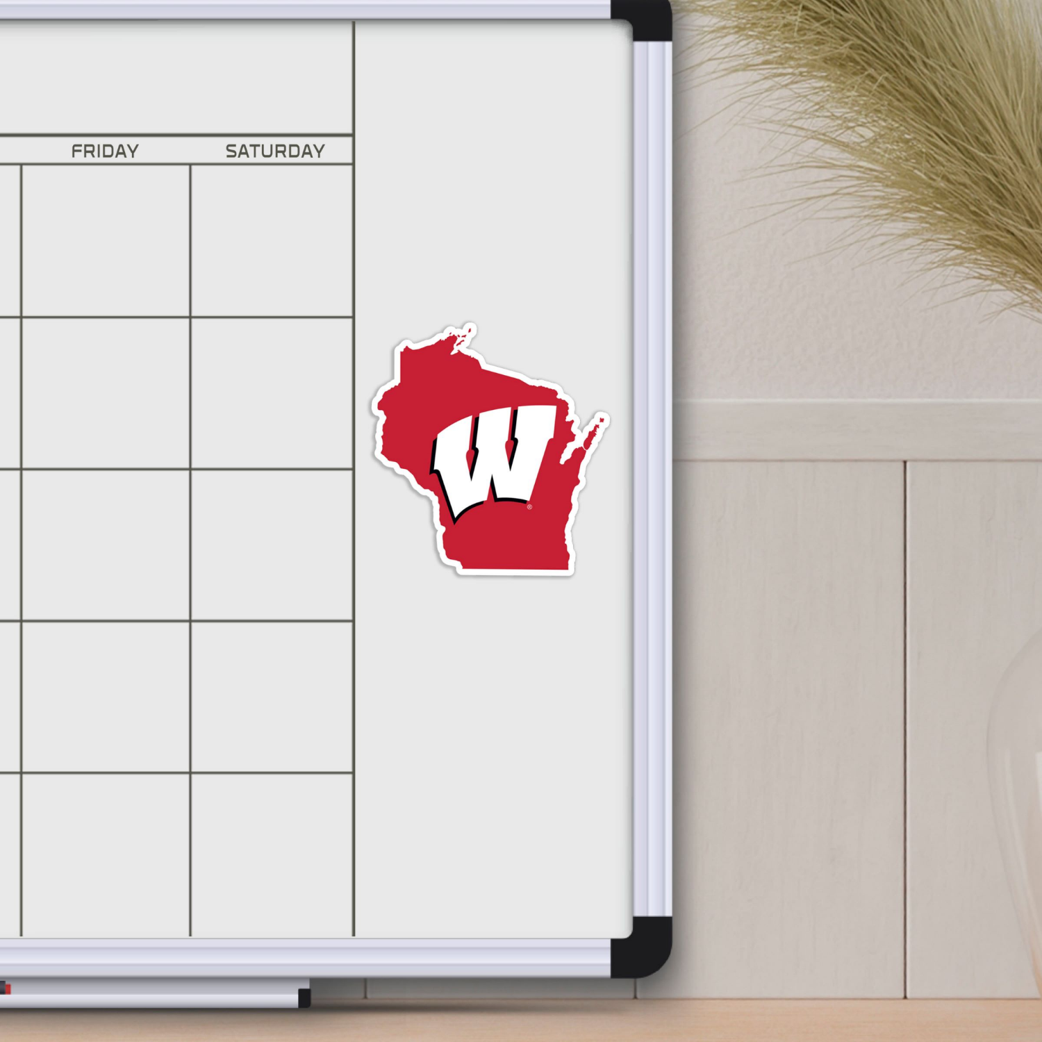 slide 2 of 2, Fanmats State Decal Wisconsin, 1 ct