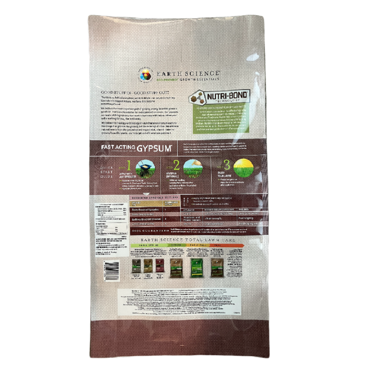 slide 2 of 2, Fast Acting Gypsum 25 lb, 25 lb