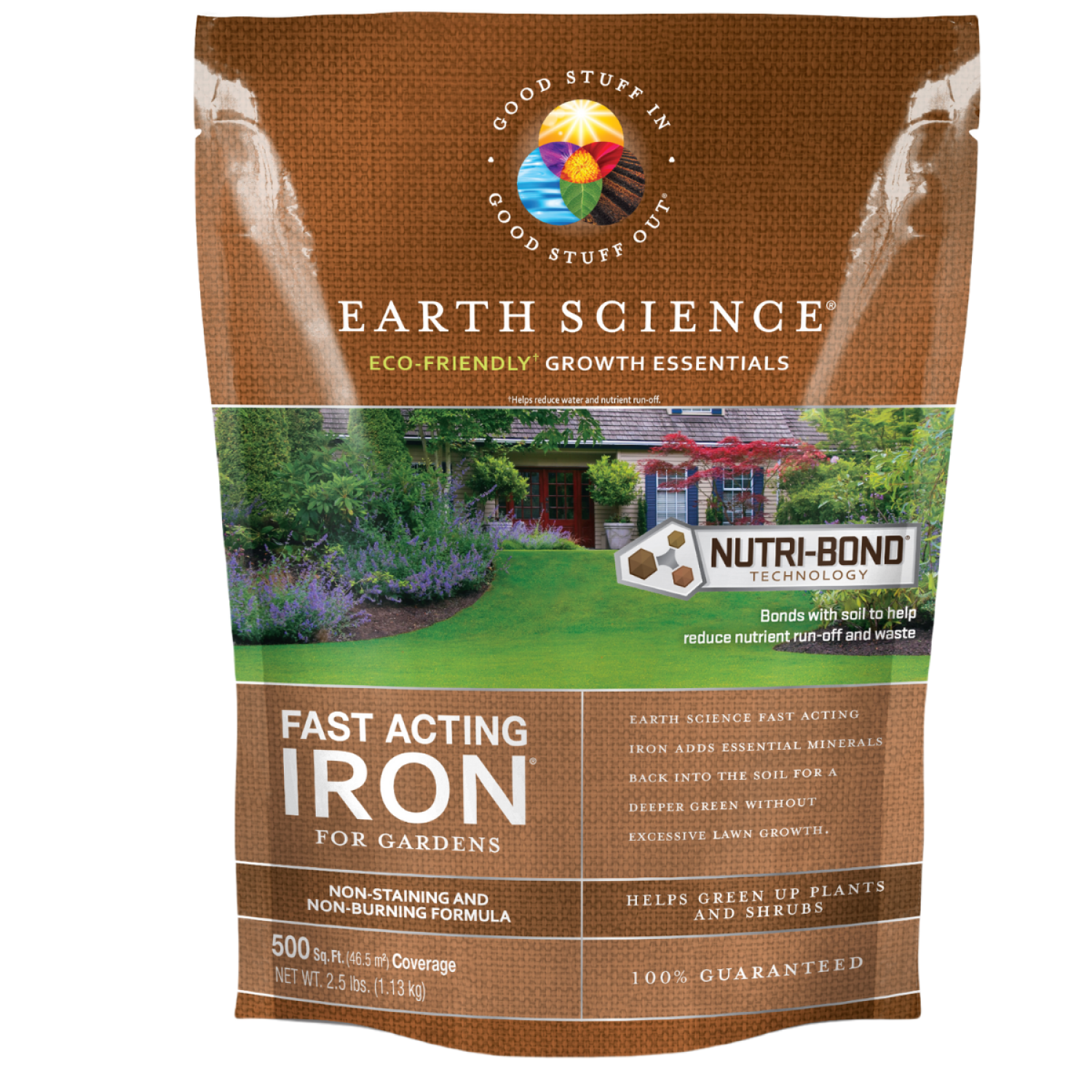 slide 1 of 2, Earth Science Fast Acting Iron, 2.5 lb