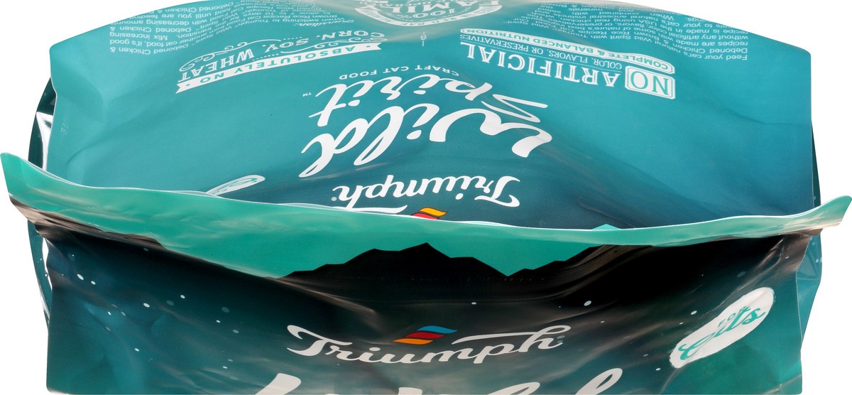 slide 7 of 11, Triumph Wild Spirit Deboned Chicken & Brown Rice Recipe Food for Cats 7 lb, 7 lb