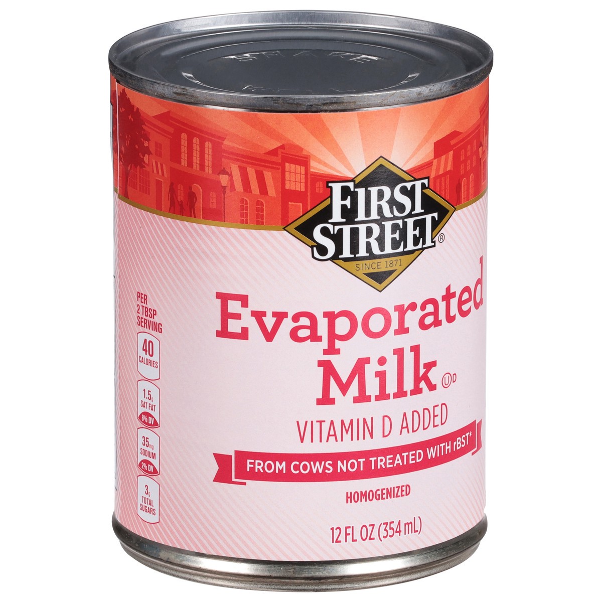 slide 5 of 13, First Street Evaporated Milk, 12 oz