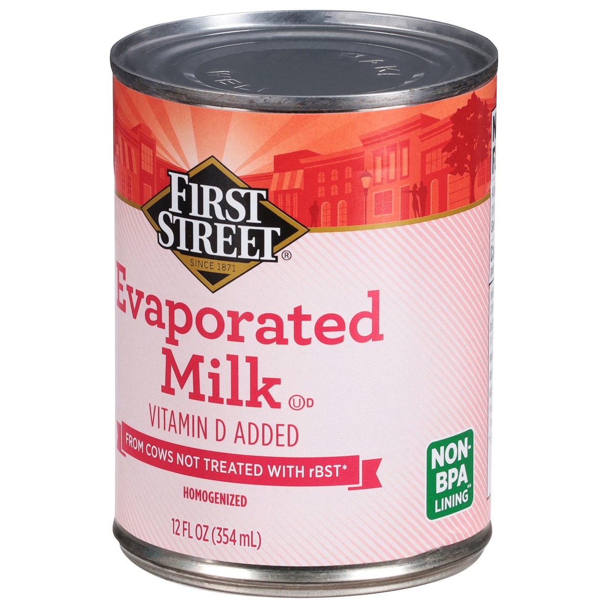 slide 6 of 13, First Street Evaporated Milk, 12 oz