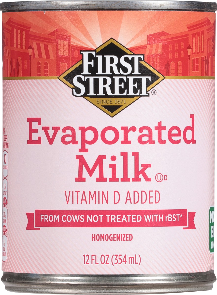 slide 3 of 13, First Street Evaporated Milk, 12 oz