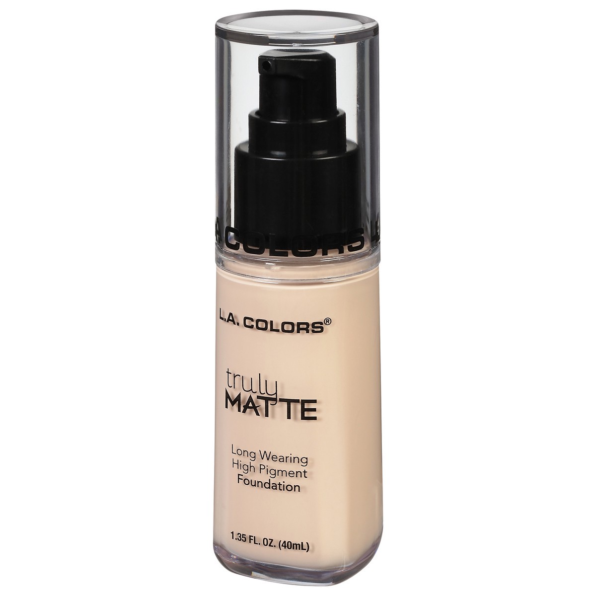 slide 3 of 9, L.A. Colors Truly Matte Porcelain Foundation, 1.35 fl oz