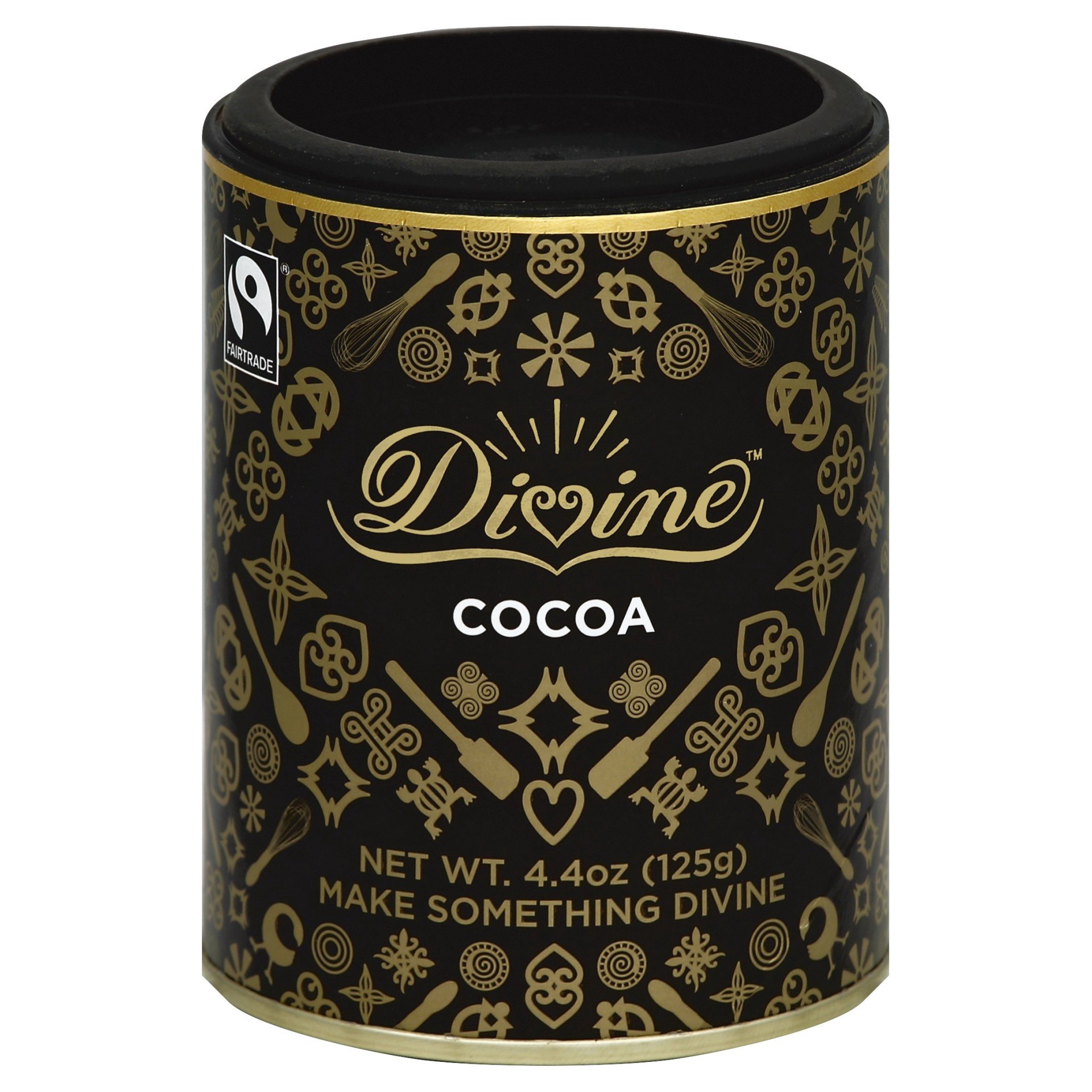 slide 1 of 2, Divine Chocolate Cocoa Powder 4.5 Oz, 4.5 oz