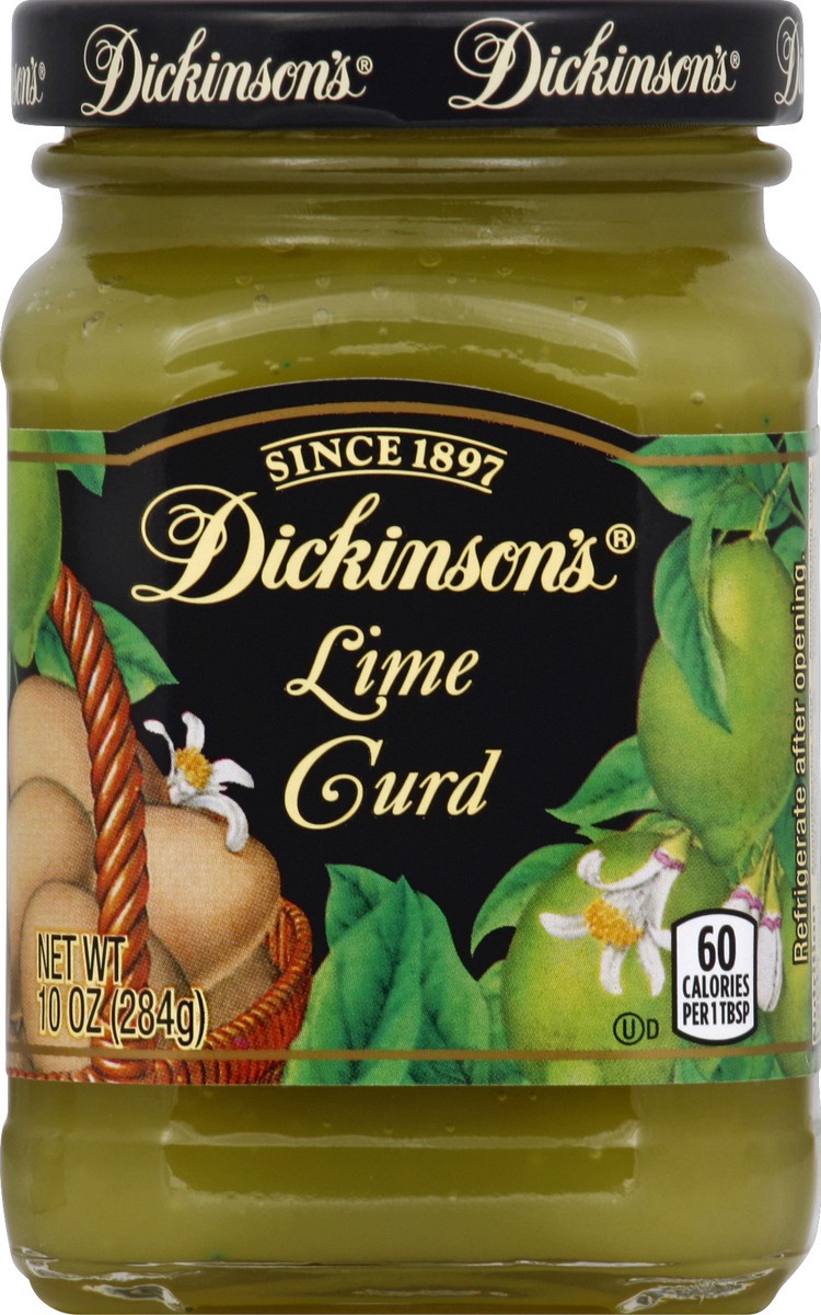 slide 2 of 2, Dickinson's Lime Curd, 10 oz