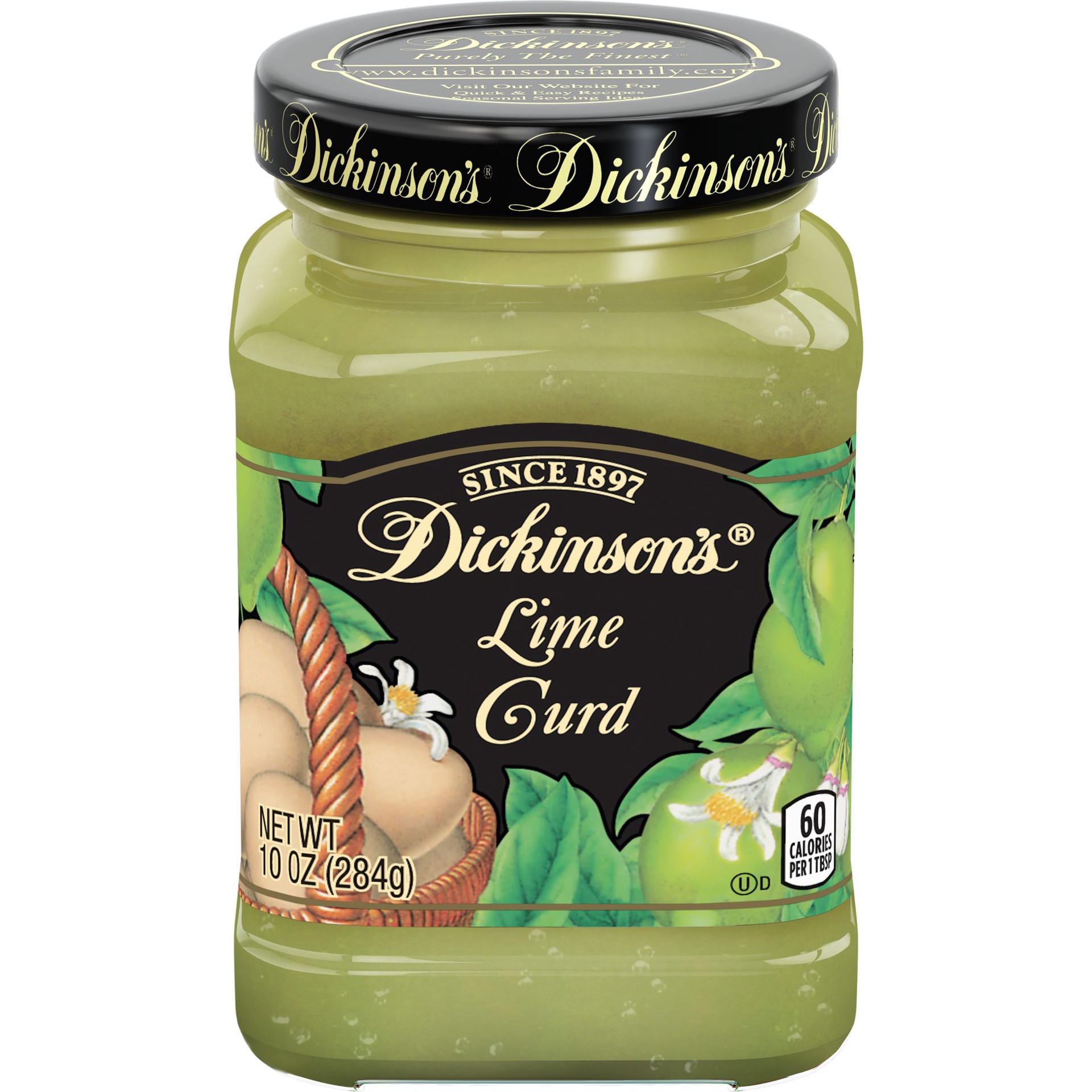 slide 1 of 2, Dickinson's Lime Curd, 10 oz