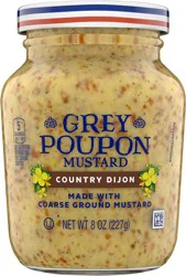 Grey Poupon Country Dijon Mustard 8 oz