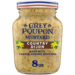 Grey Poupon Country Dijon Coarse Ground Mustard- 8 oz