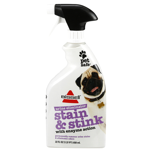 slide 1 of 1, Bissell Stain & Stink Remover For Dogs, 22 oz