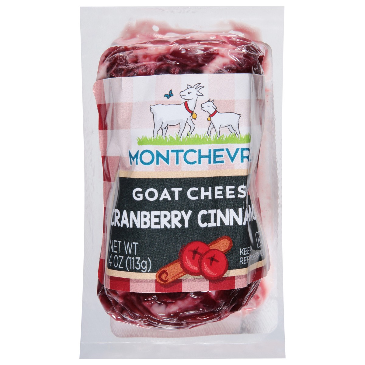 slide 1 of 11, Montchevre Cranberry Cinnamon Fresh Goat Cheese, 4 oz