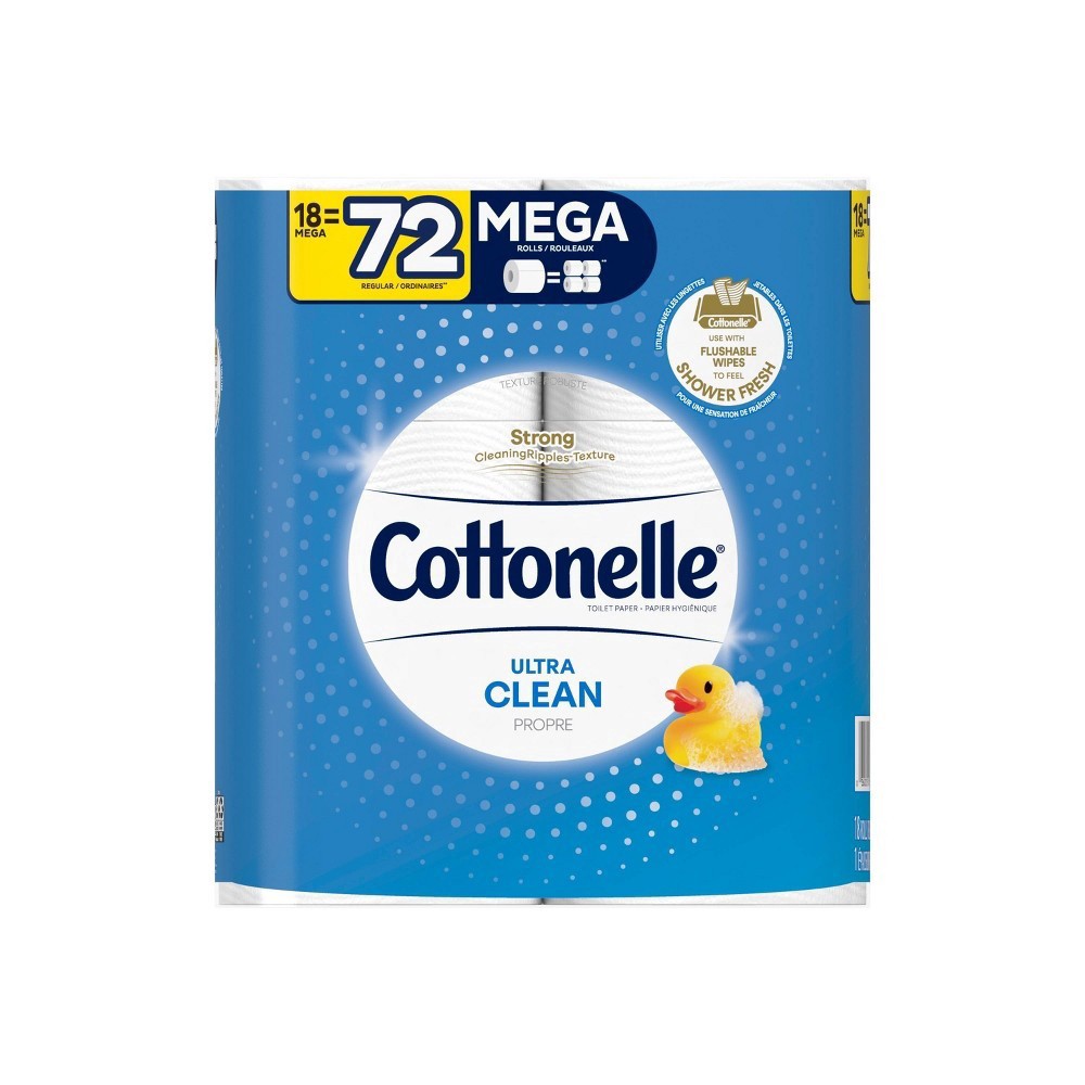 slide 11 of 13, Cottonelle Bath Tissue Mega 18Ct, 18 ct