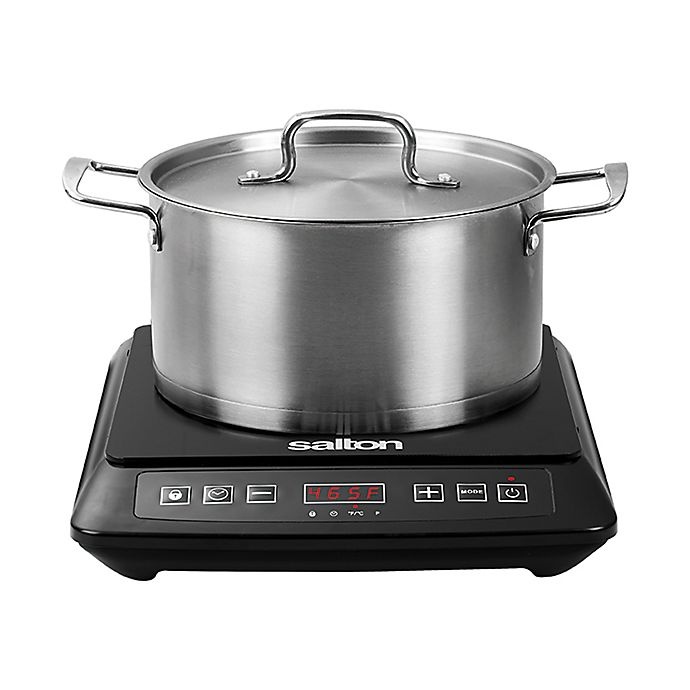 slide 2 of 3, Salton Portable Double Induction Cooktop, 1 ct