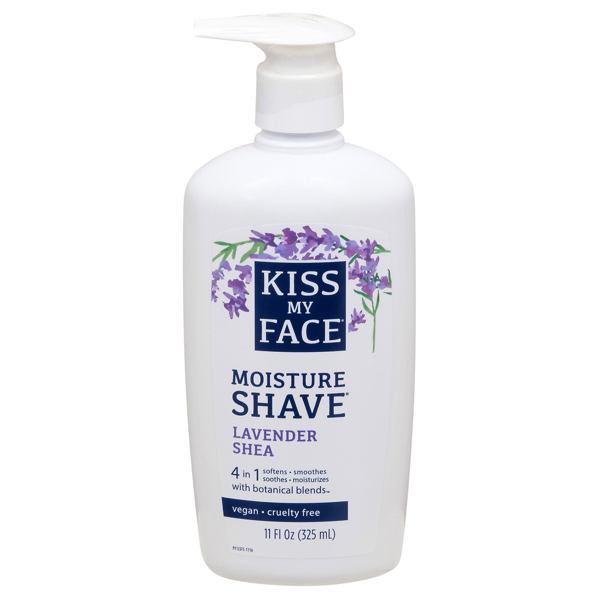 slide 1 of 1, Kiss My Face Lavender Shea Moisture Shave 11 fl oz, 11 fl oz