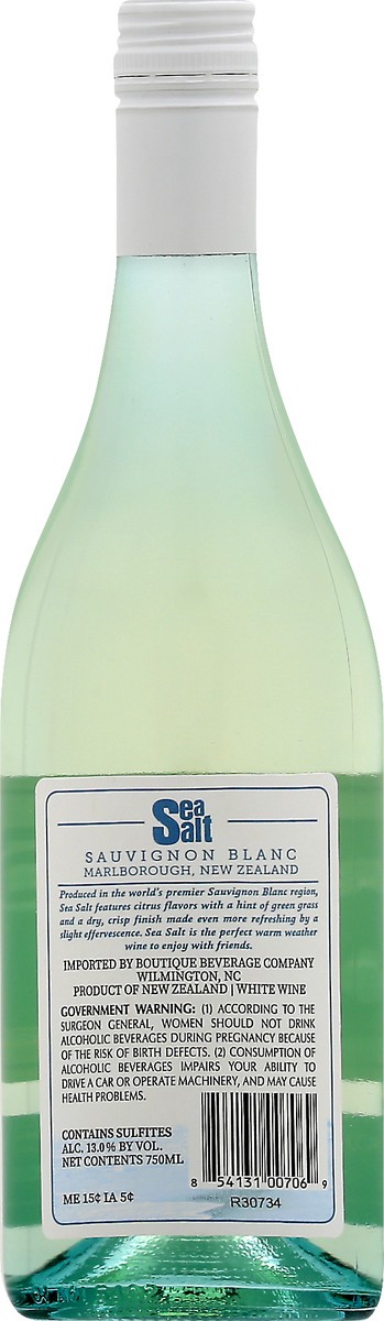 slide 3 of 9, Sea Salt 2020 Marlborough New Zealand Sauvignon Blanc 750 ml, 750 ml