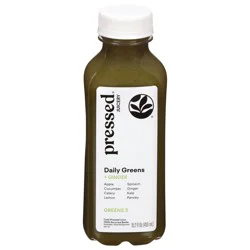 Pressed Juicery Greens With Ginger Juice