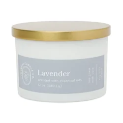 Foundry 12 oz Frosted White Lavender